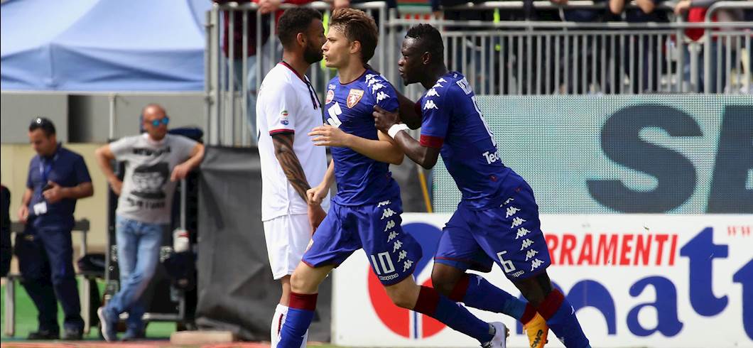 Copertina: Cagliari in vantaggio e black out: Toro scatenato con Ljajic&co, al Sant'Elia termina 2 a 3. In rete il nordcoreano Han