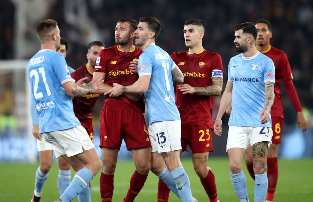 Lazio-Roma, due espulsioni dopo il fischio finale: -1 al Fantacalcio (Getty Images)