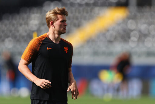 De Ligt con la maglia dell'Olanda (Getty Images)