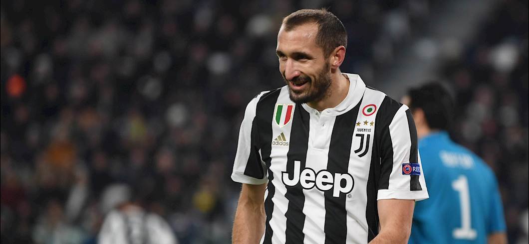 Copertina: Chiellini ritorna sul rigore al Real: "Siamo stati bravi a non esagerare, mettere le mani addosso è un attimo"