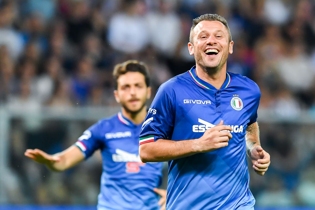 Cassano polemico: "Serie su Totti? Io ne esco male" (Getty Images)