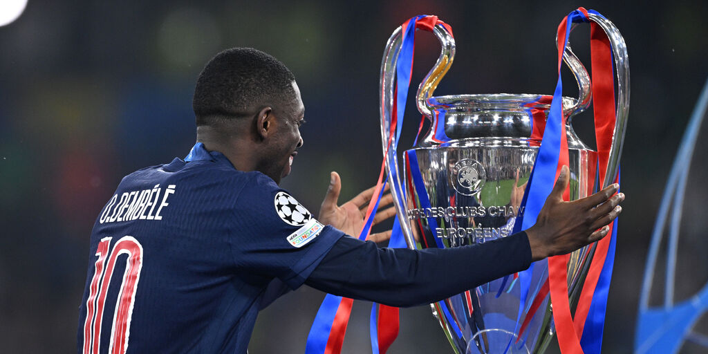 Copertina: Dembélé vince il Pallone d'Oro: secondo posto per Yamal