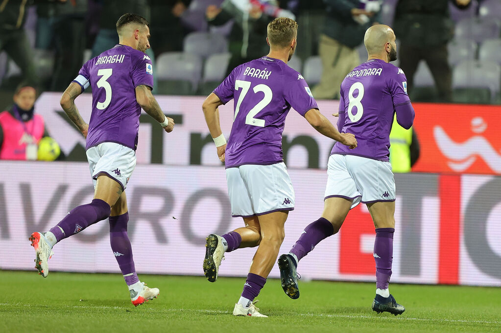 Saponara esulta dopo il gol dell'1-1 (Getty)