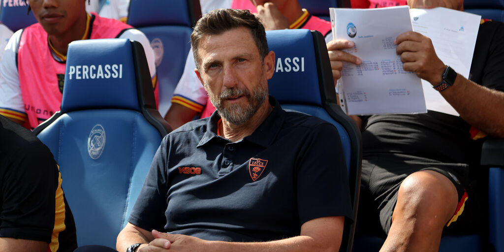 Copertina: Lecce, Di Francesco: "Stulic ha fatto molto bene, ottima impressione"