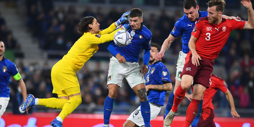 Copertina: Italia-Svizzera 1-1: cronaca e tabellino