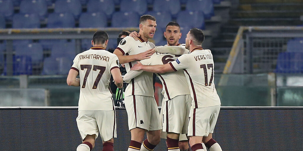 Copertina: Roma, 30 per Dzeko: solo in 3 meglio di lui nelle coppe con un'italiana