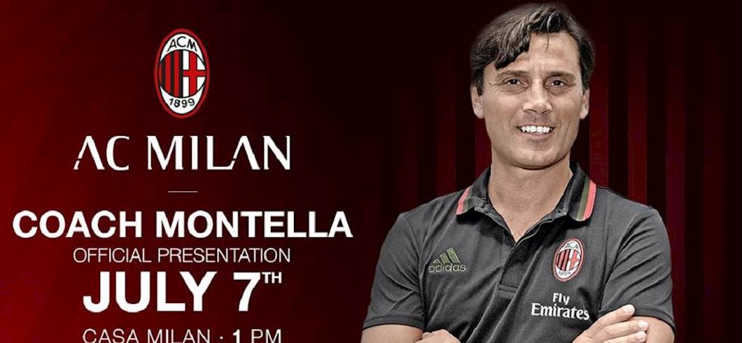 Copertina: Presentazione Montella: "Inaccettabile Milan non sia nelle coppe europee. Borja Valero? Solo pettegolezzi"