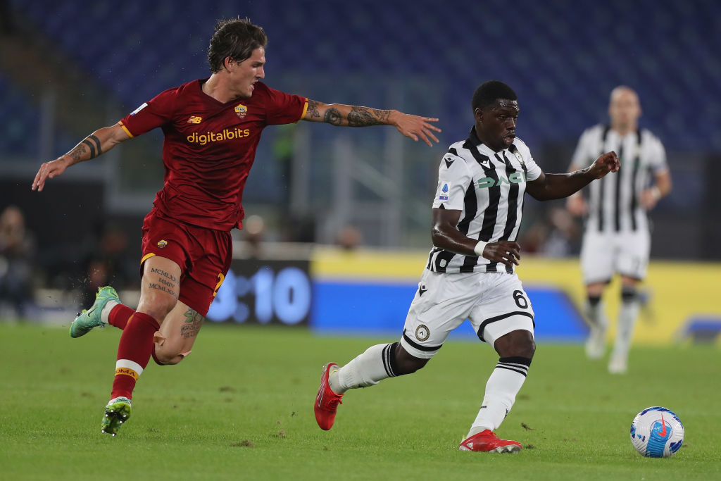 Un momento di gioco tra Roma ed Udinese (Getty Images)