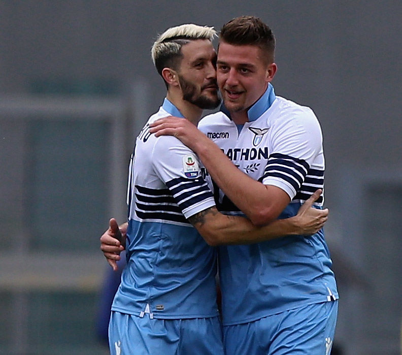 Luis Alberto e Milinkovic-Savic (getty)