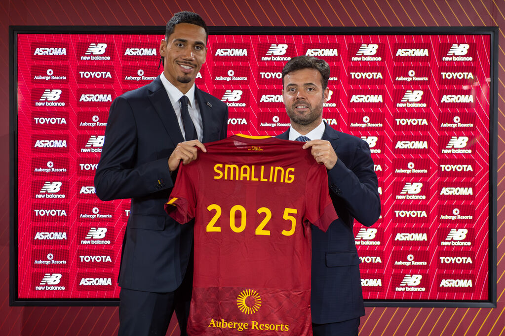Smalling e Tiago Pinto (AS Roma)