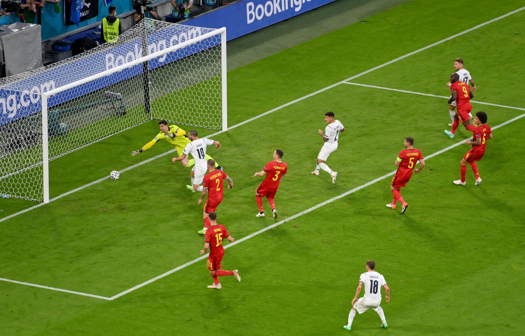 Il gol annullato a Bonucci (Getty Images)