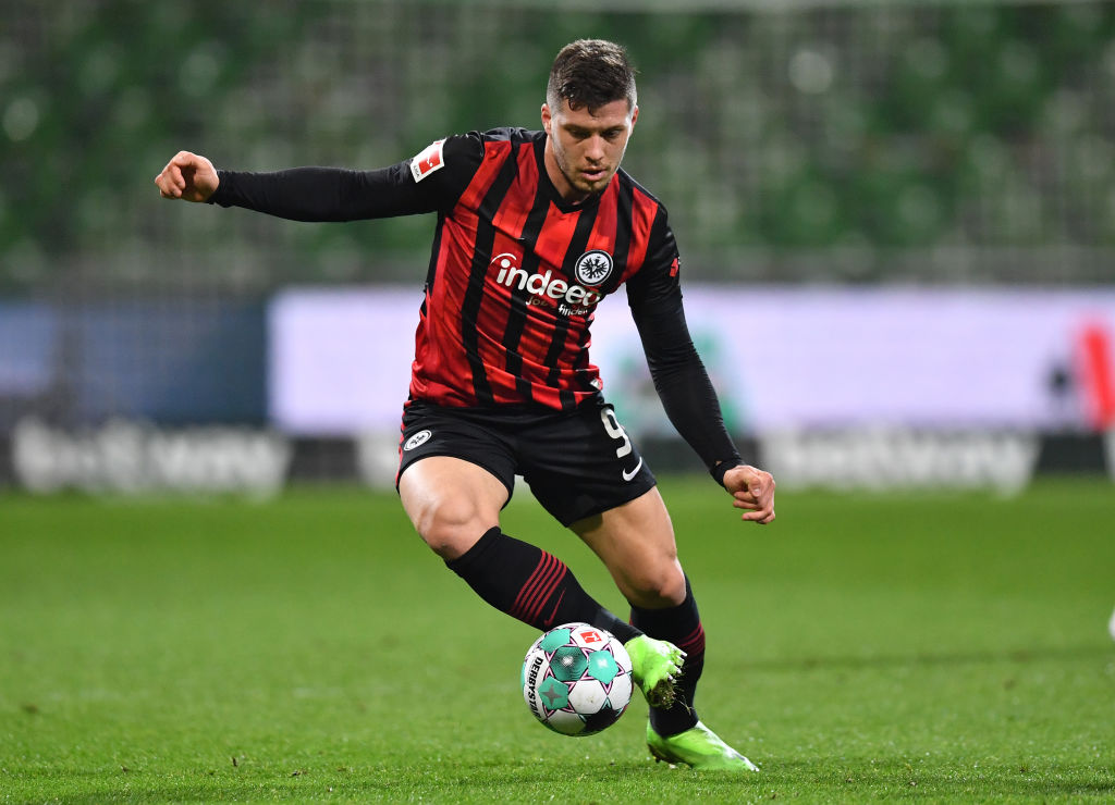 Luka Jovic fissa gli obiettivi della Fiorentina (Getty Images)