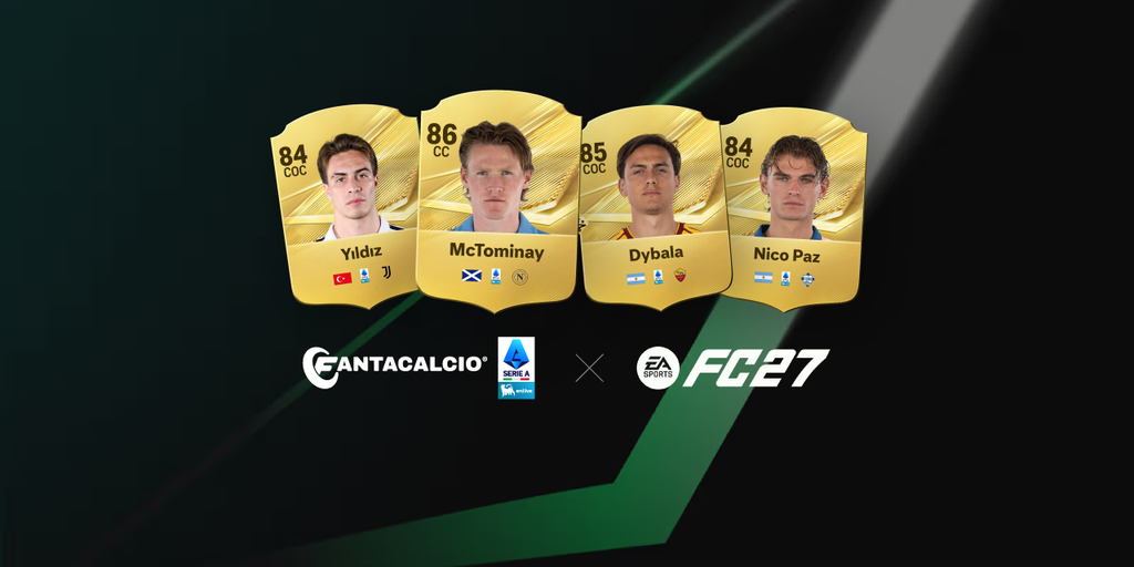 Copertina: EA SPORTS FC™ 27 e Fantacalcio® rinnovano la loro collaborazione per celebrare la passione per il calcio reale e virtuale