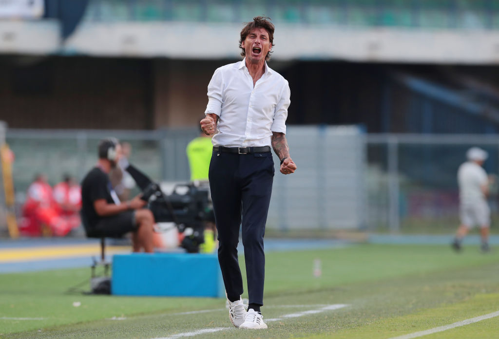 Cioffi presenta Lazio-Verona (Getty Images)