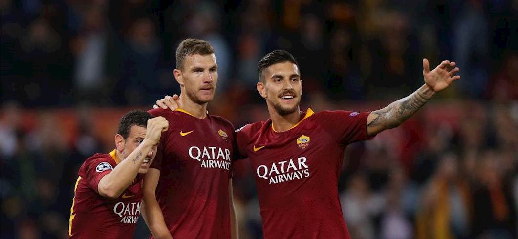 Copertina: Live Champions: Manchester United-Juve 0-1, la sblocca Dybala / Roma-Cska 3-0 doppio Dzeko e Under!