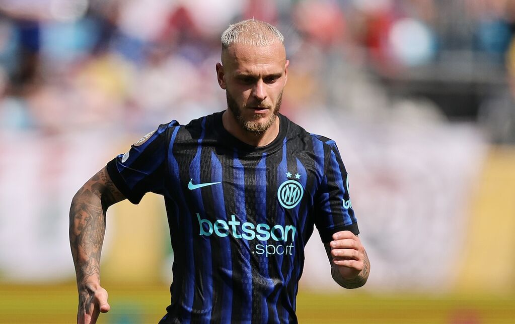Inter, infortunio per Dimarco (Getty Images)
