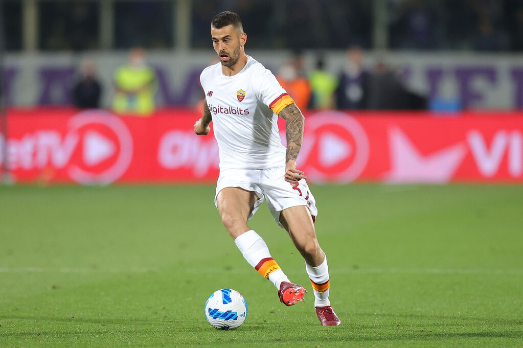 Roma, Spinazzola in azione (Getty)