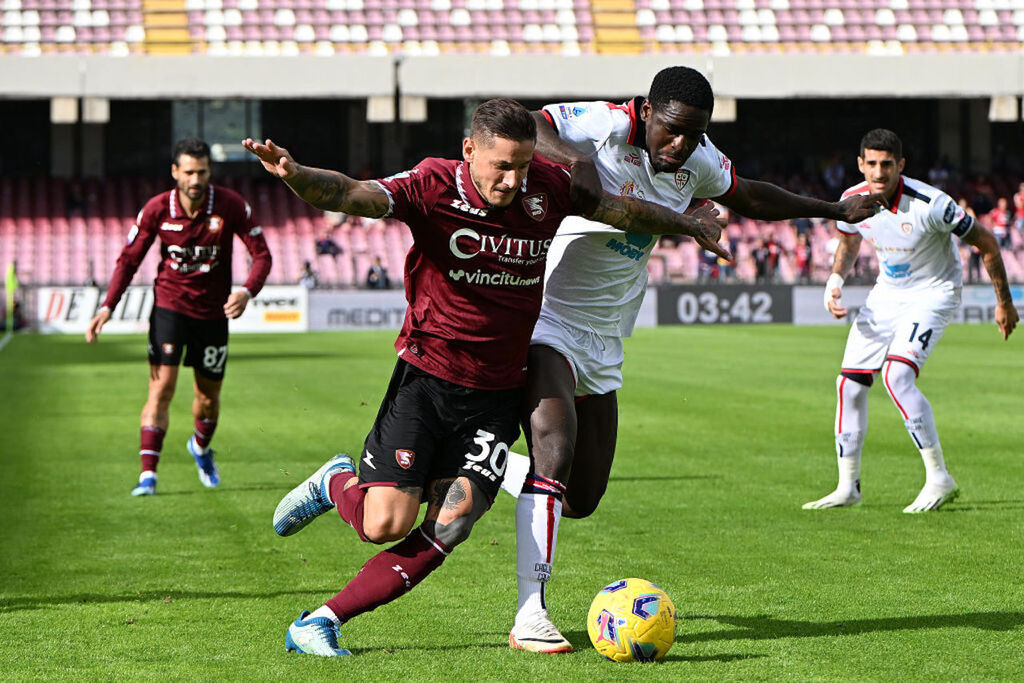Salernitana-Cagliari 2-2: cronaca, tabellino e voti del Fantacalcio (Getty Images)