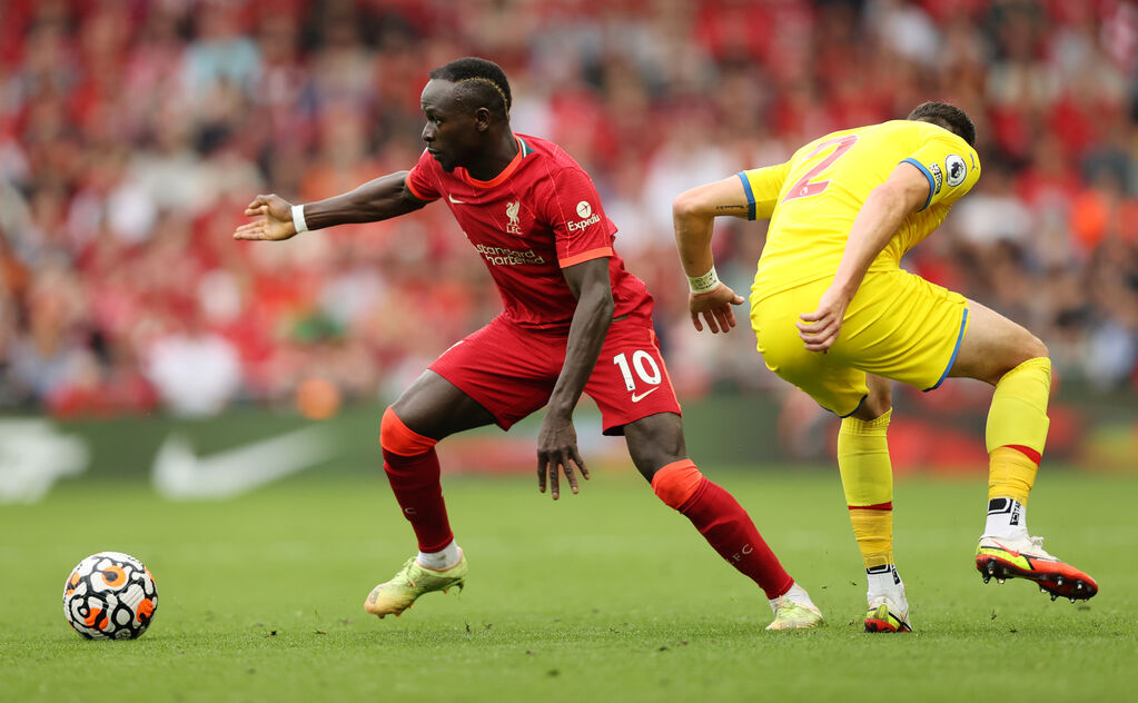 Pallone d'oro, Sadio Mané con la maglia del Liverpool (Getty)