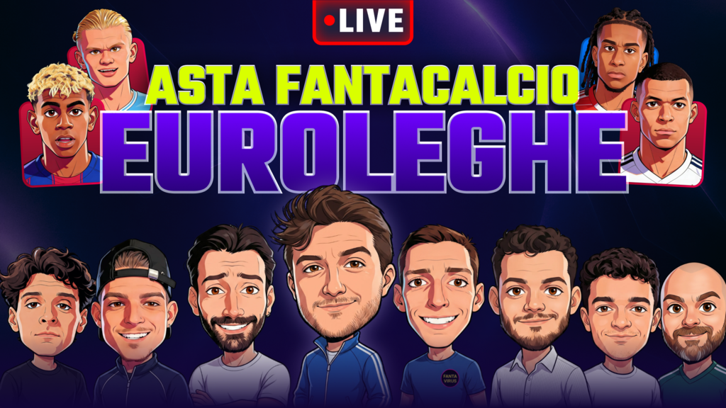 Clicca e segui in diretta l'Asta Euroleghe Fantacalcio