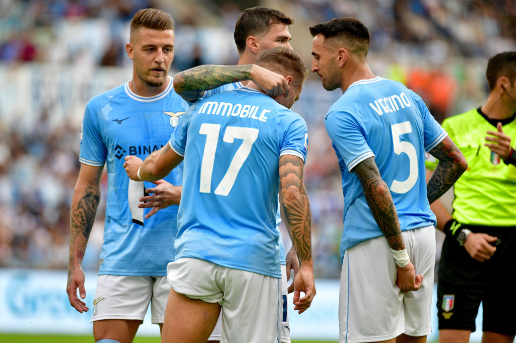 Le ultime sul ritorno in campo di Immobile, attaccante della Lazio (Getty Images)