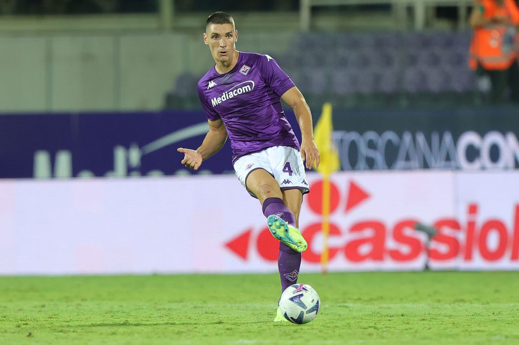 Le ultime sulle condizioni di Milenkovic, difensore della Fiorentina (Getty Images)