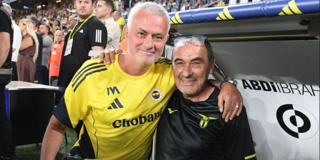 Mourinho batte Sarri 1-0: sconfitta per la Lazio contro il Fenerbahçe