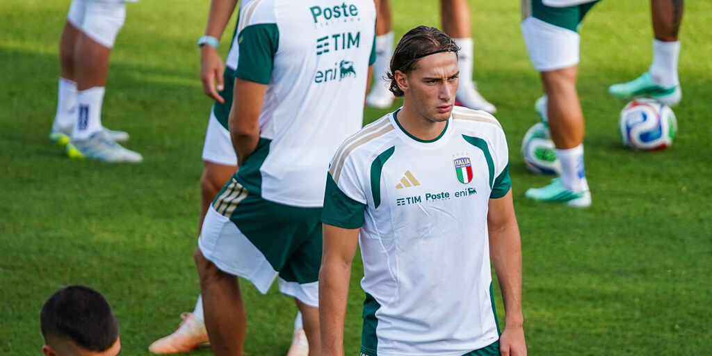 Italia, Pio Esposito: "Mancini è stato un grande attaccante, ecco cosa ci ha detto"