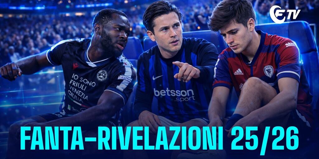 Copertina: Live! Fanta-rivelazioni 25/26: 8 nomi | Calhanoglu, McTominay, Koné: check infortunati | 5 Fanta-Ex da schierare | Pre Line-Up Day | Fantacalcio TV