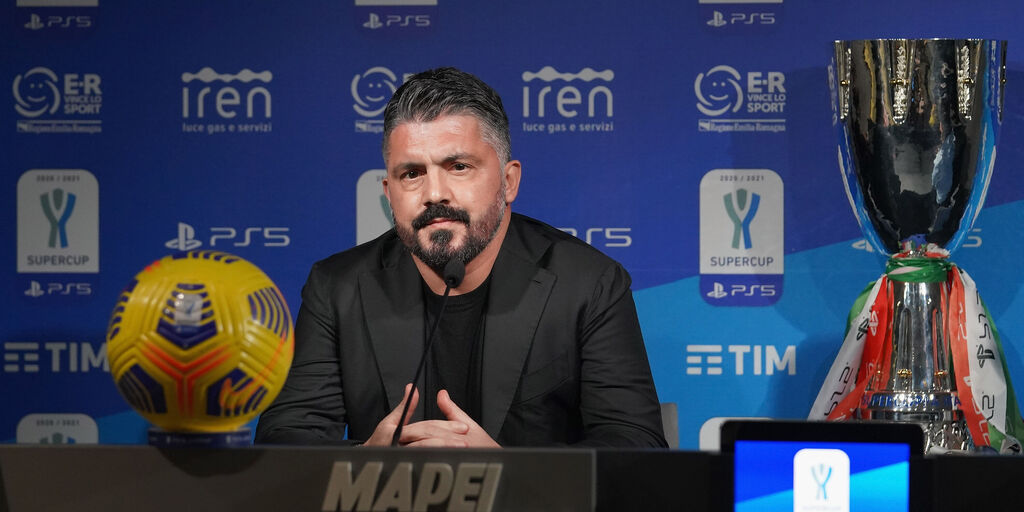 Copertina: Napoli, Gattuso: "Abbiamo regalato una partita. Su Osimhen e Mertens..."