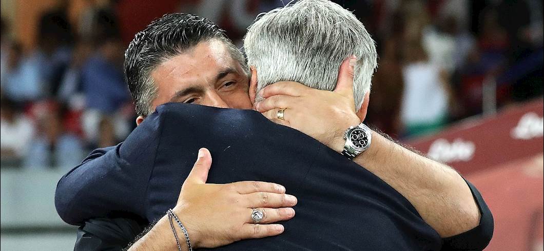Copertina: Milan, Ancelotti: "Gattuso era l'unico giocatore indispensabile"