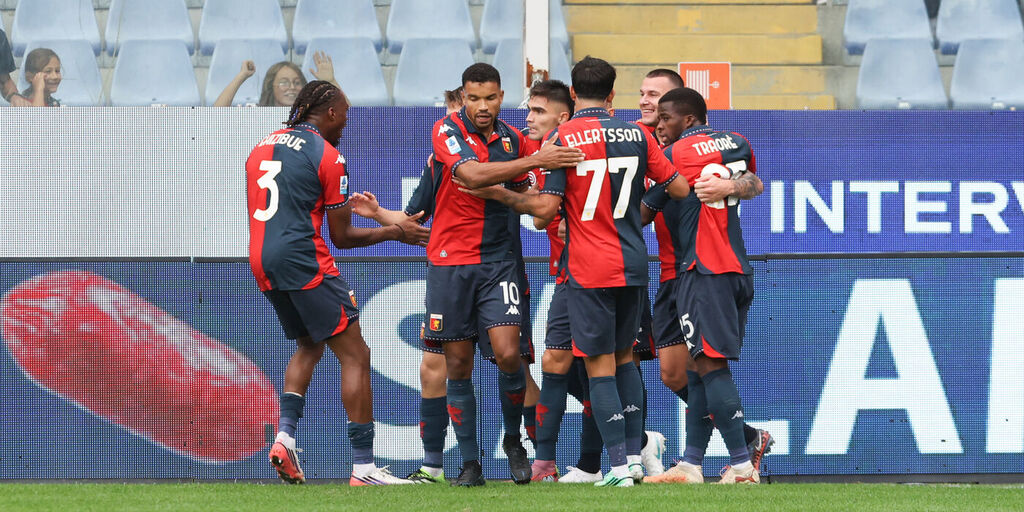Copertina: Il Genoa prima domina e poi soffre: è 2-1 contro la Fiorentina
