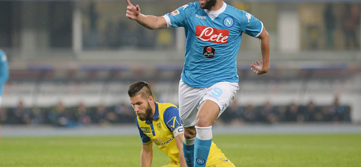 Copertina: #NapoliChievo le ufficiali: Sarri, tridente-tipo per l'aggancio