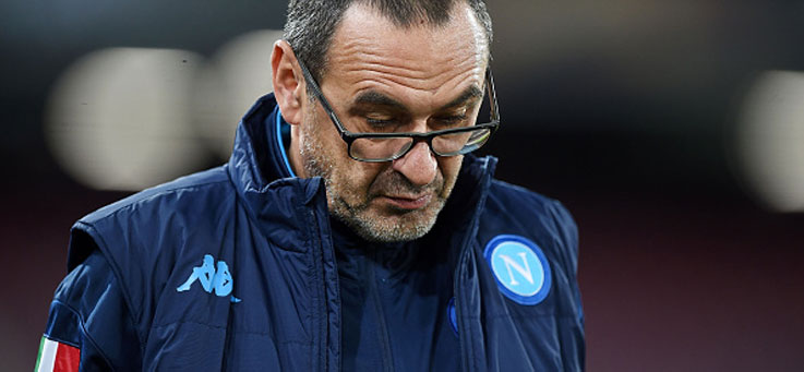 Copertina: Napoli, ag.Sarri: "Allegri? Juve come il Carpi. Stadium ammutolito"
