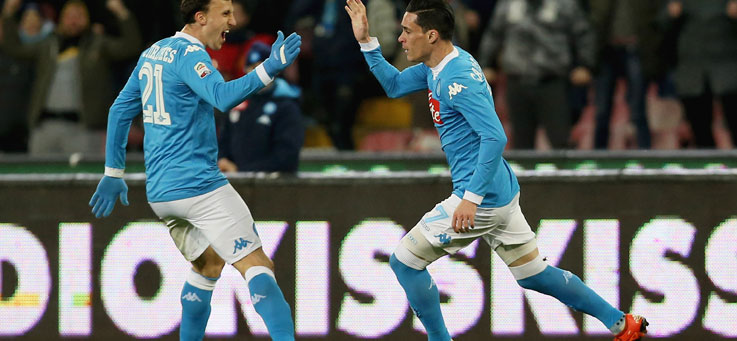 Copertina: Doppio Higuain e Callejon: il Napoli stende 3-1 il Sassuolo e fugge