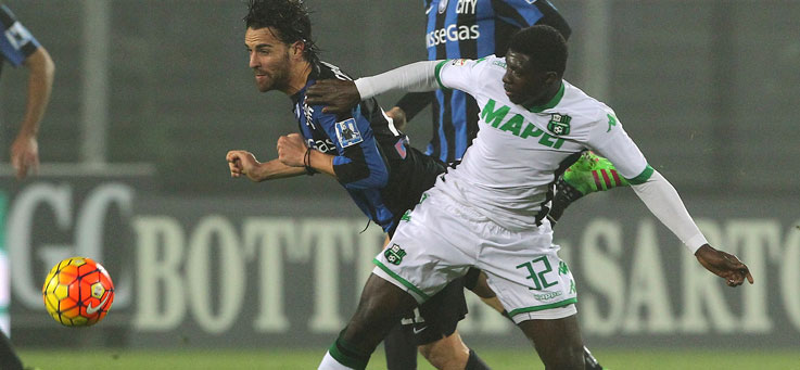 Copertina: Denis risponde a Berardi e saluta Bergamo. Atalanta-Sassuolo 1-1