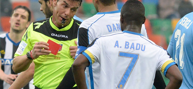 Copertina: Festival degli orrori ed errori al "Friuli": Udinese-Lazio 0 a 0