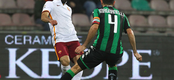 Copertina: La Roma parla egiziano. Salah e El Shaarawy bucano il Sassuolo