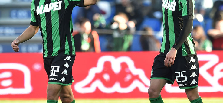 Copertina: Mapei show: rossi, gol e 3-2 finale. Doppio Defrel, Empoli al tappeto