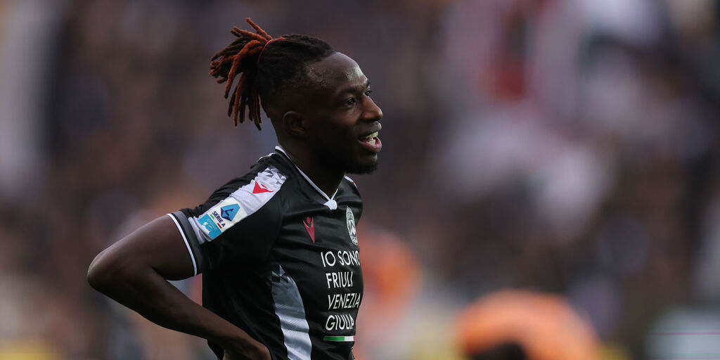 Copertina: Udinese, Kamara: "Mi piacerebbe fare qualche gol in più"