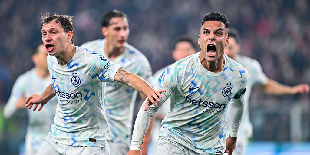 Bisseck e Lautaro stendono il Genoa: l'Inter è prima in classifica
