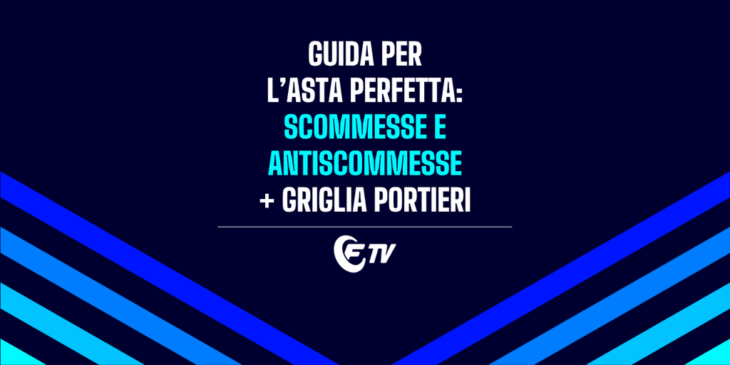 Copertina: LIVE! Guida per l'asta perfetta: campetti, scommesse e antiscommesse | Griglia Portieri ponderata | Summer Vibes | Fantacalcio TV