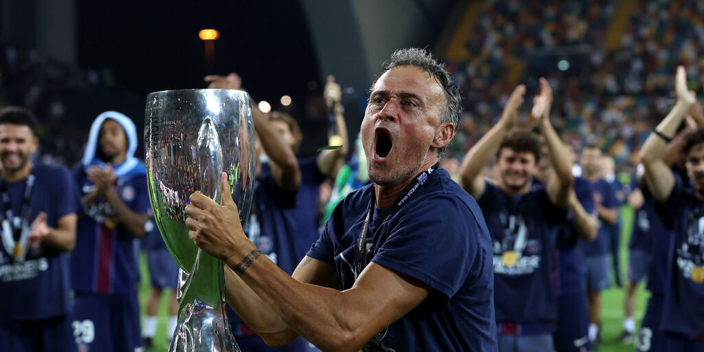 Copertina: PSG, Luis Enrique: "Sempre difficile affrontare le italiane. Su Kvara..."