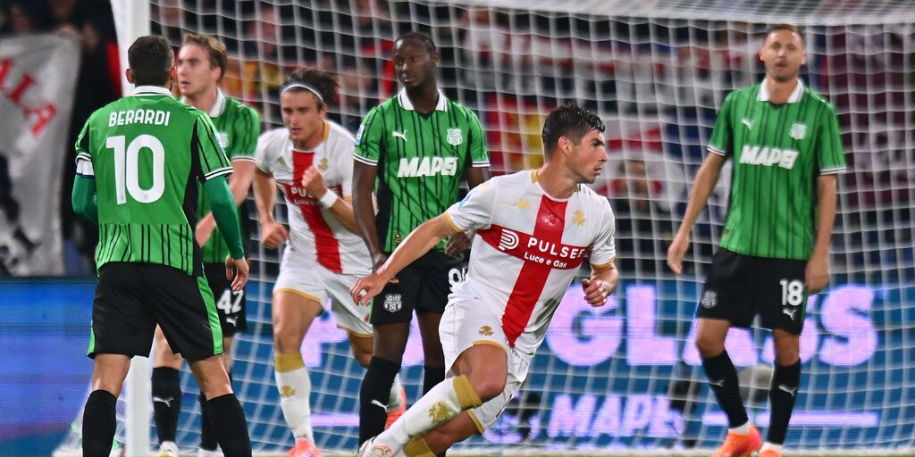 Copertina: Berardi non basta al Sassuolo: Malinovskyi e Ostigard regalano la prima vittoria al Genoa