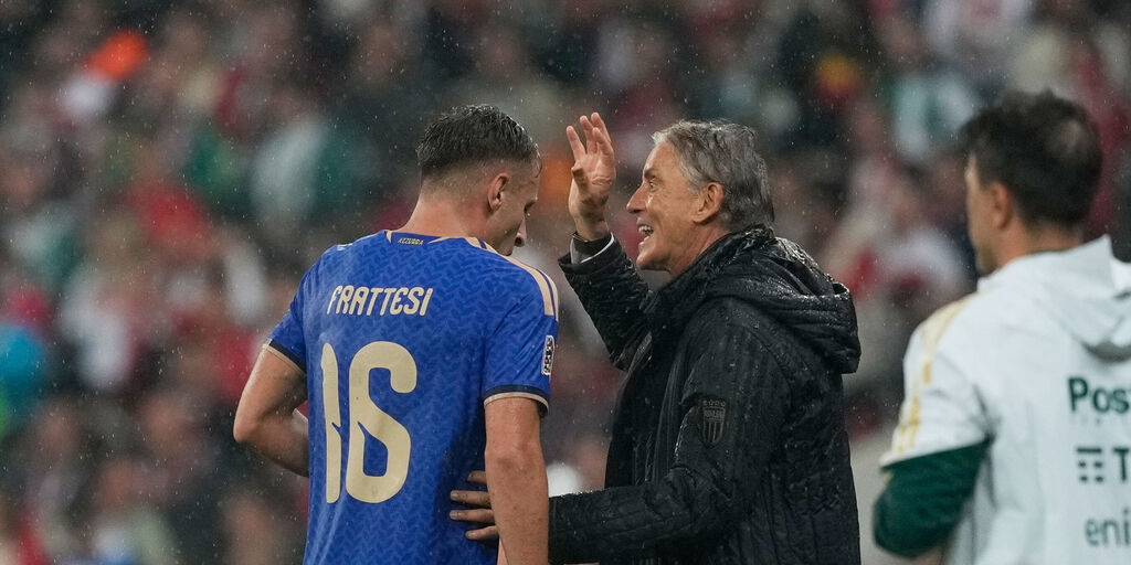 Copertina: Mancini: "Grande partita su un campo pesantissimo, bravi tutti"