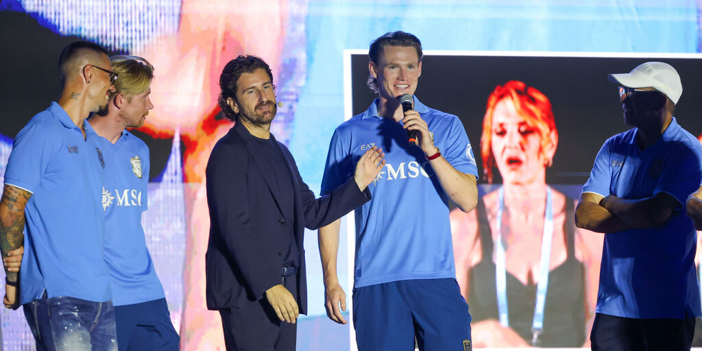 Copertina: Napoli, buone notizie per Allegri: McTominay torna in gruppo