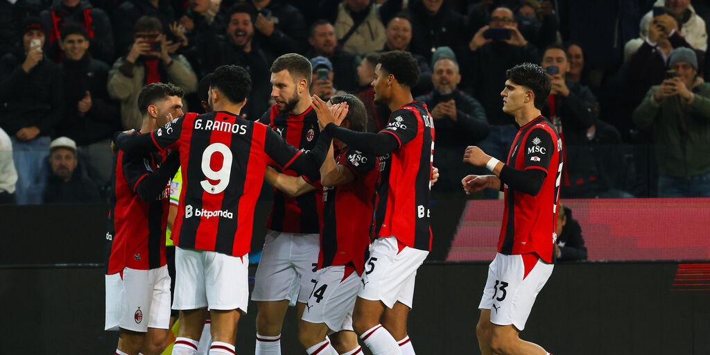 Copertina: Pulisic la apre, Hutchinson la chiude: il Milan passa a Udine