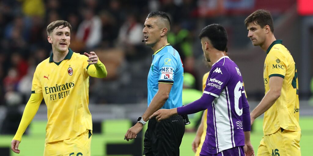 Copertina: Milan-Fiorentina, parla De Marco: "Su Gimenez non era rigore, Var non doveva intervenire"