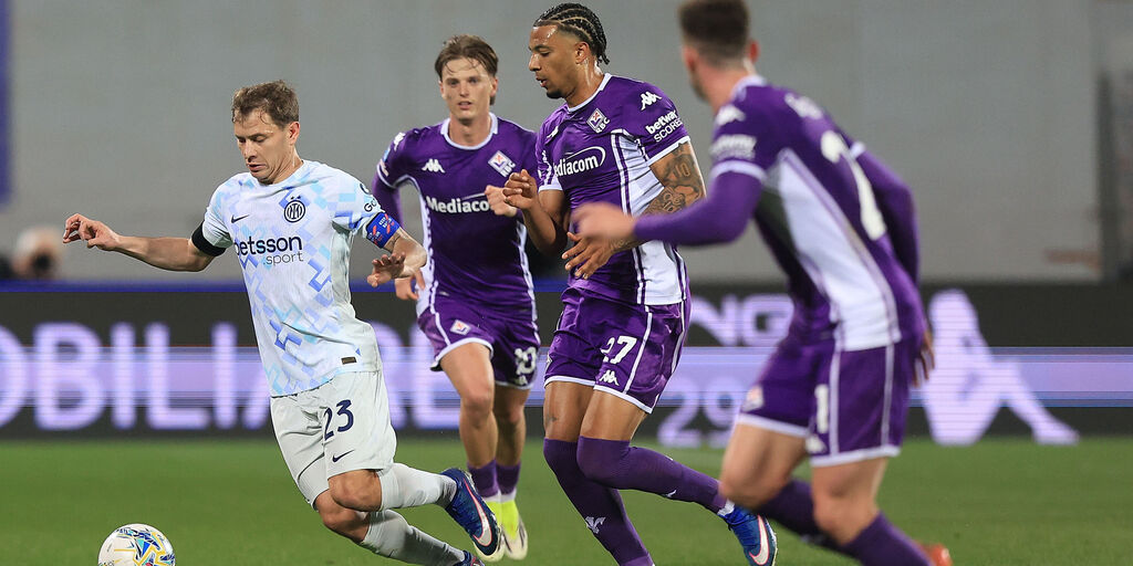 Copertina: Ndour risponde Pio Esposito: è 1-1 tra Fiorentina e Inter