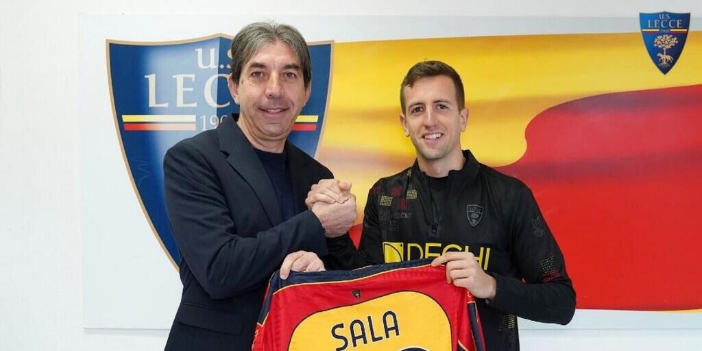 Copertina: Lecce, Sala: "Concorrenza con Gallo? Sono a disposizione della squadra"